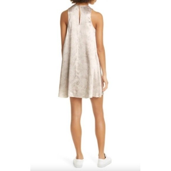 ATM Anthony Thomas Melillo Tank Dress Size Medium Pink Silk Mini New - Picture 7 of 14